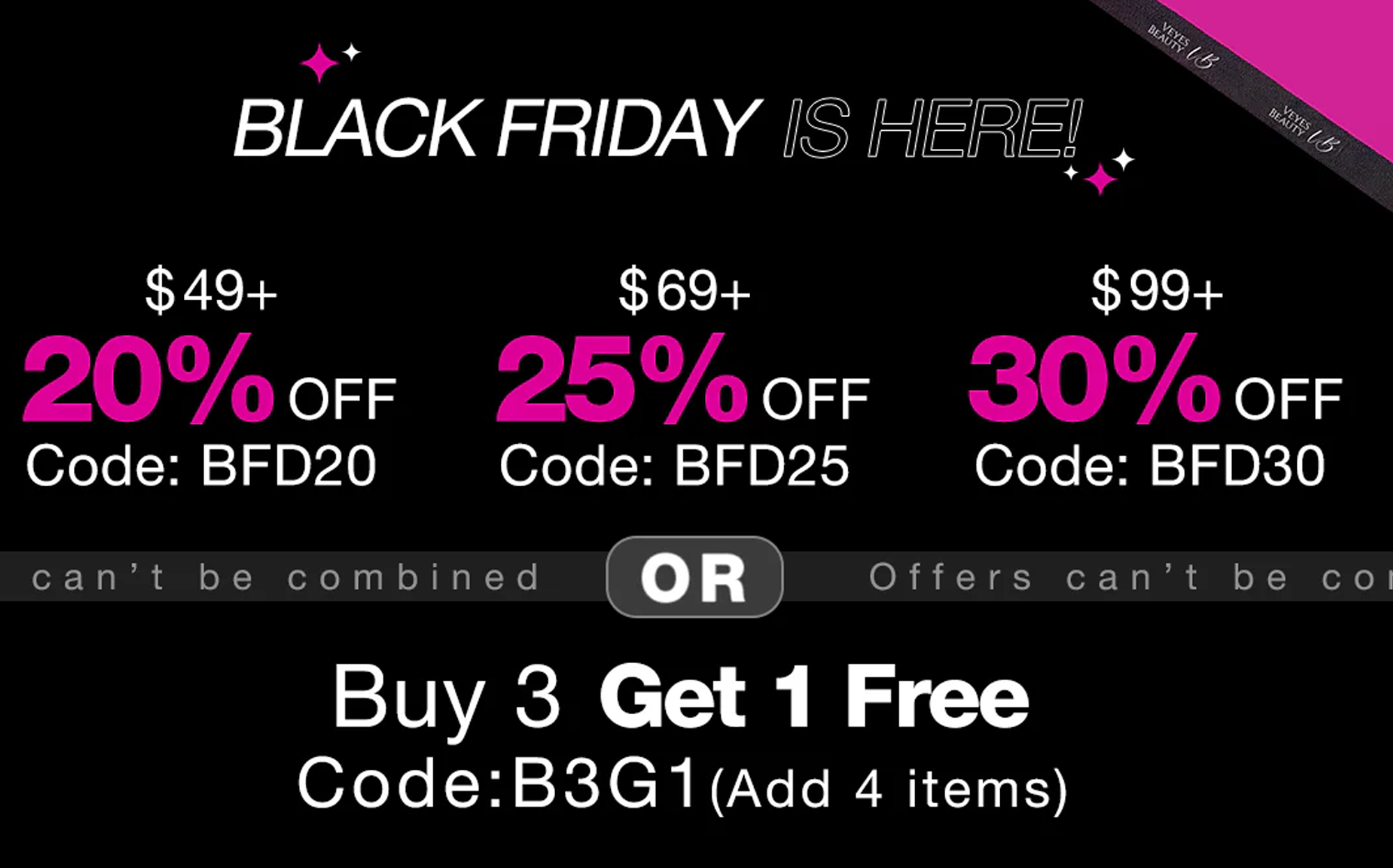 Black Friday Lash Deals Are Here — Buy 3, Get 1 Free!