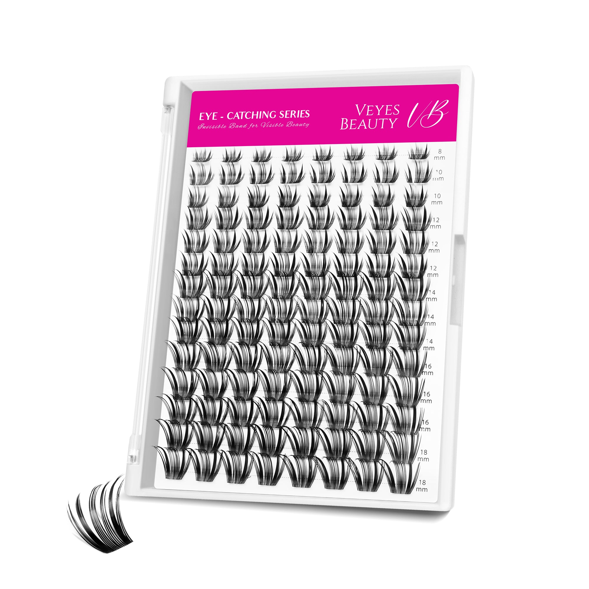 VeyesBeauty Crown Cluster Lashes Tray