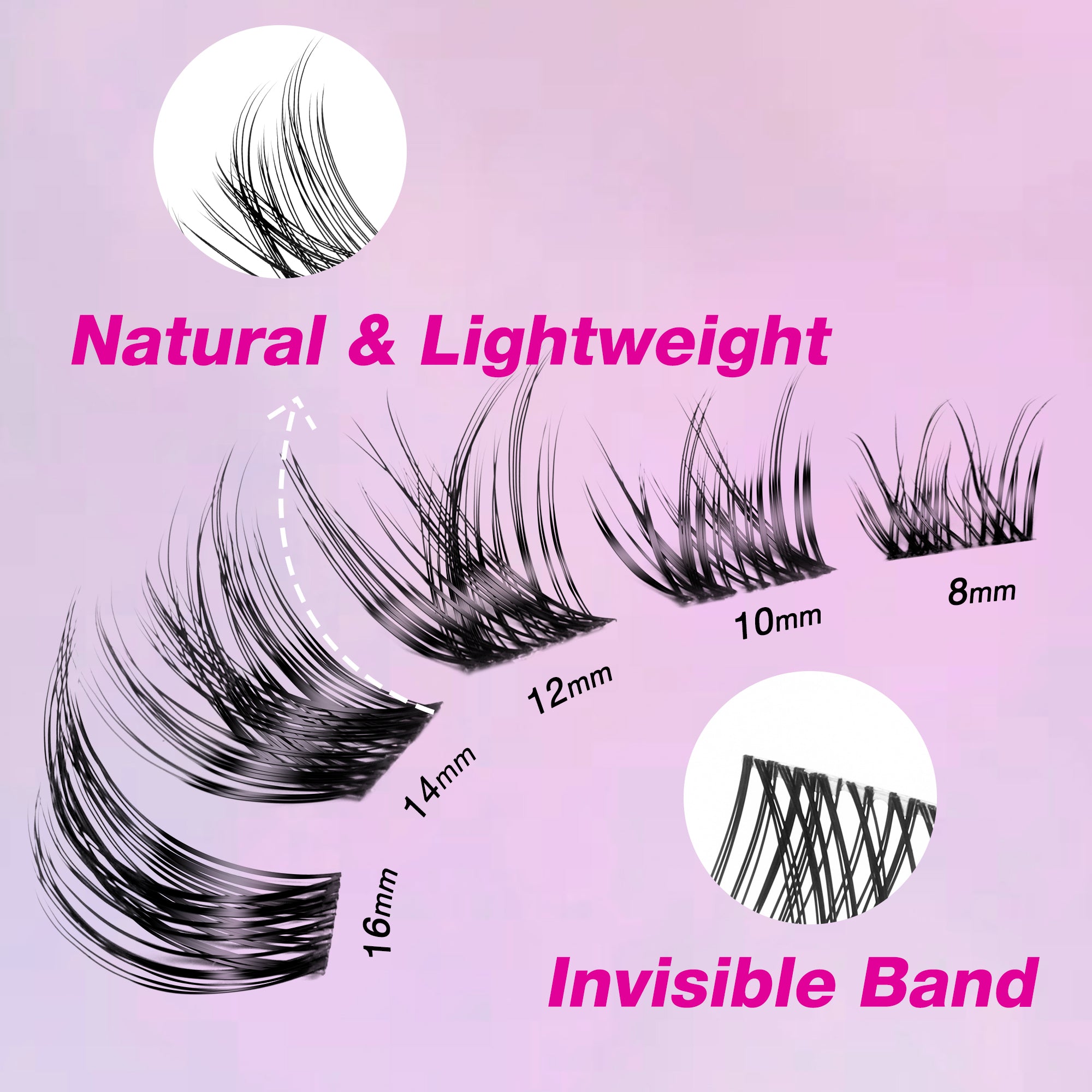 Details of VB LuxeBold Cluster Lashes