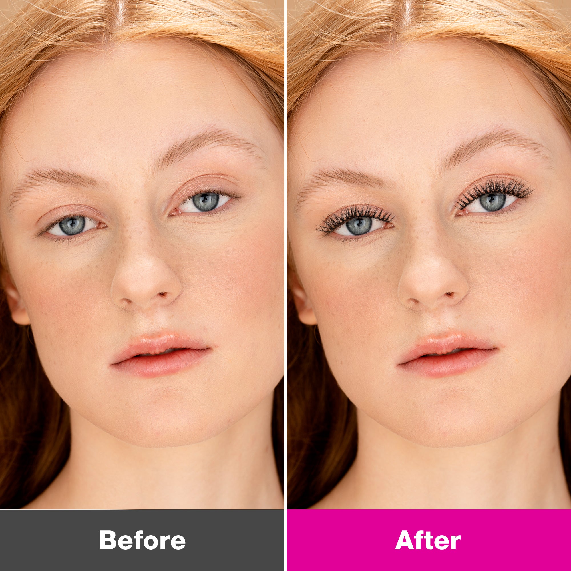 VB Model Wearing Muse Cluster Lashes