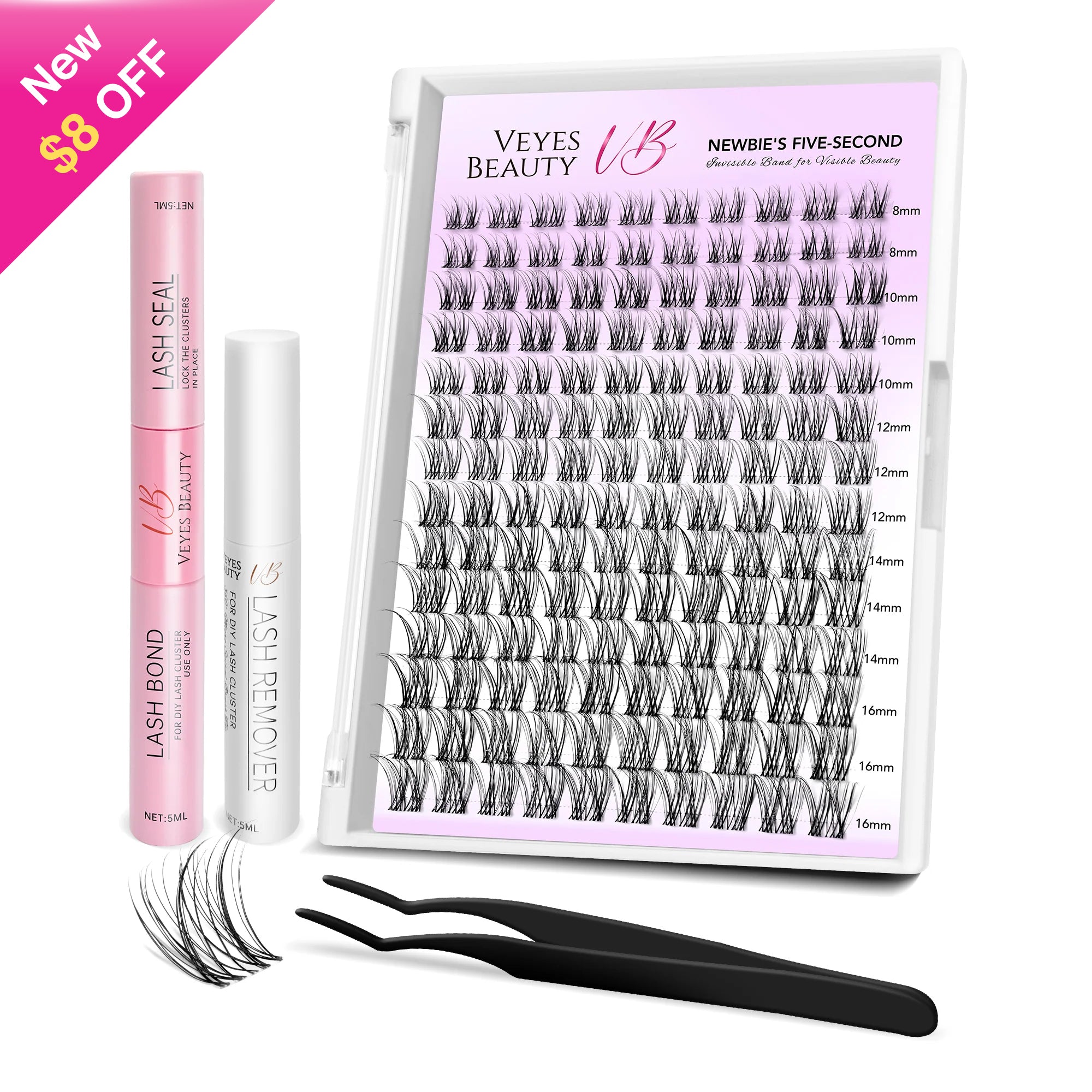 VeyesBeauty Aliva Cluster Lashes kit