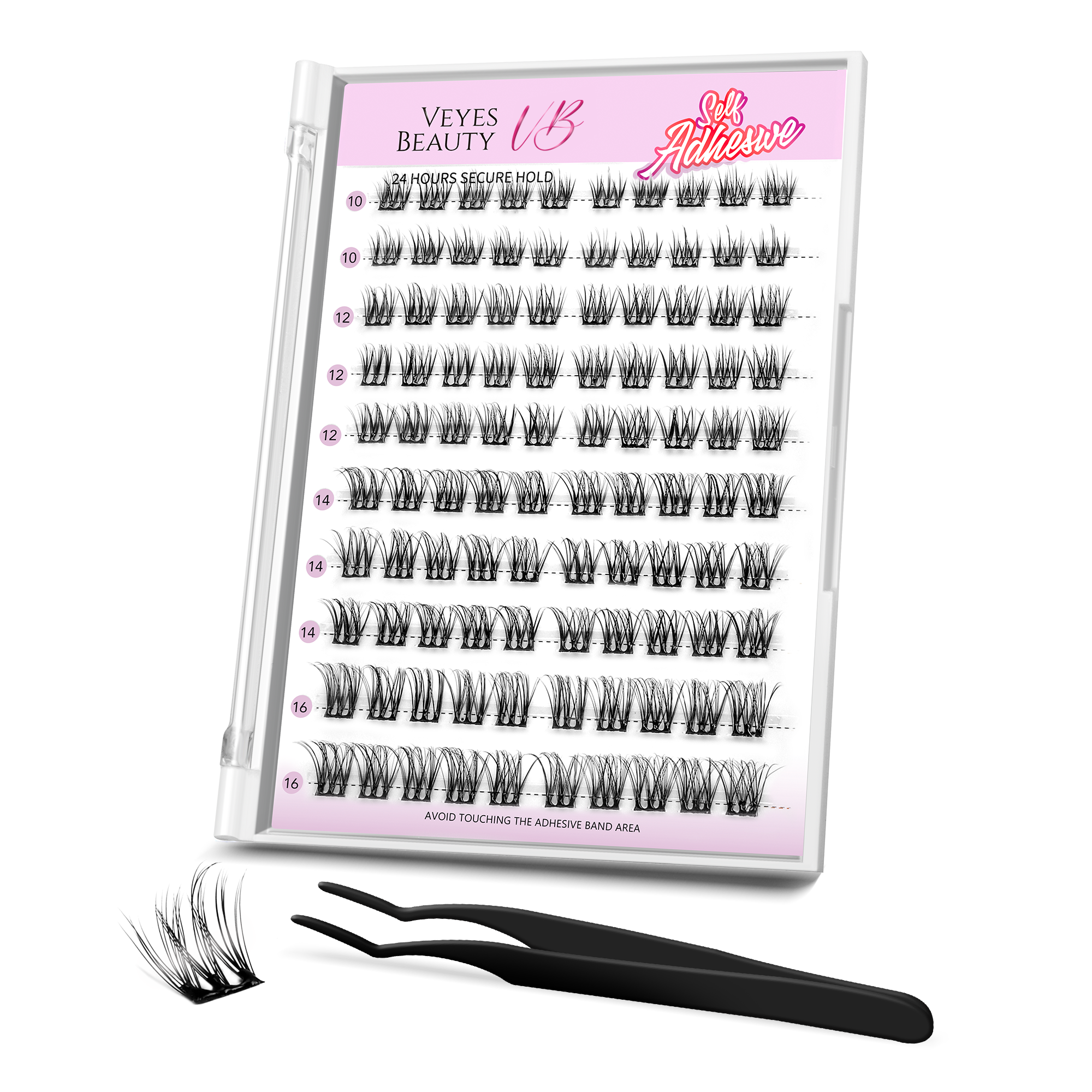 VeyesBeauty Soft Trio Self Adhesive Lashes