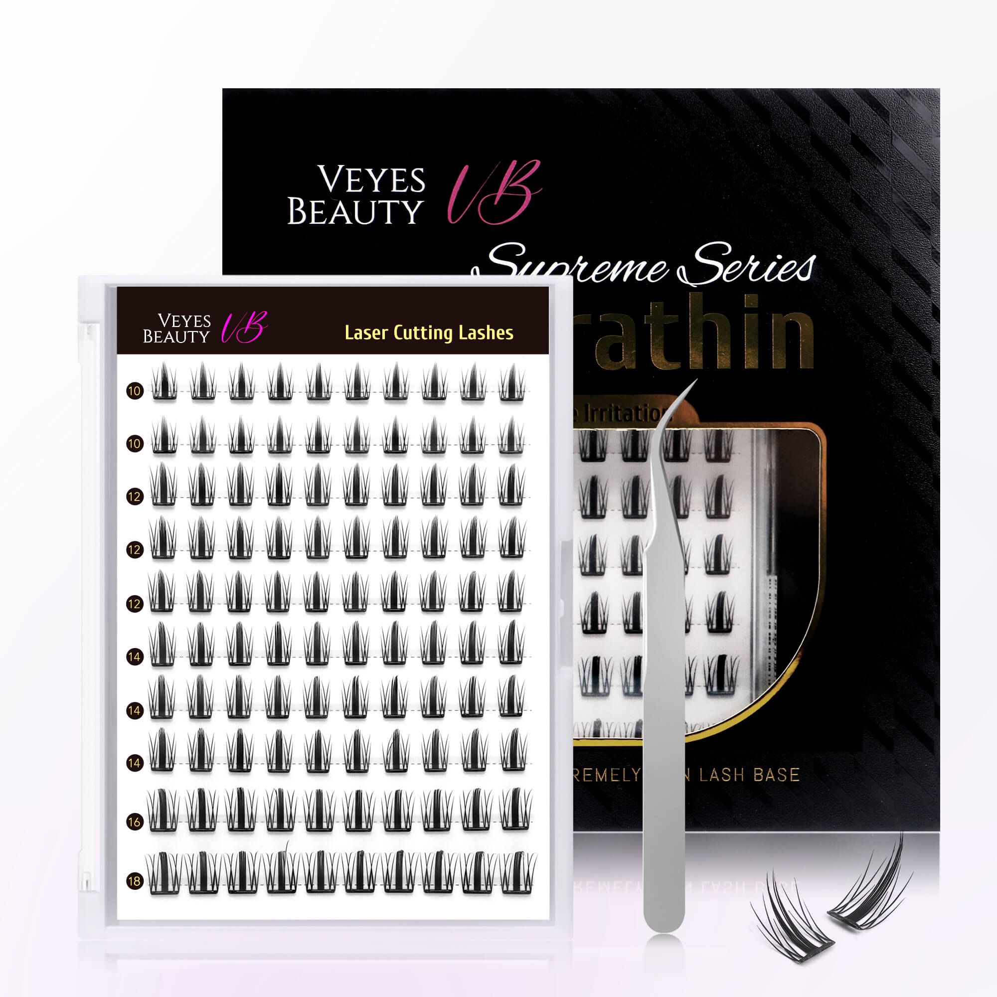 VeyesBeauty Sunray Laser-cut Lashes Kit