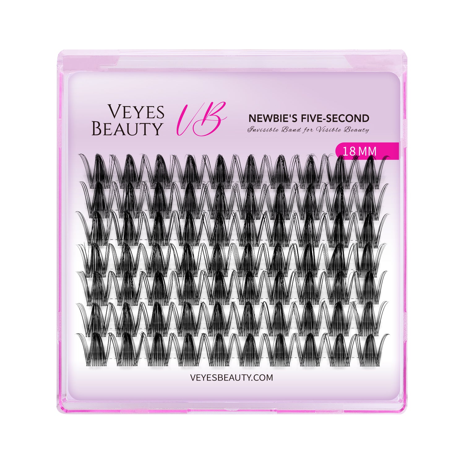 VeyesBeauty Manga Single Length Lashes 18mm