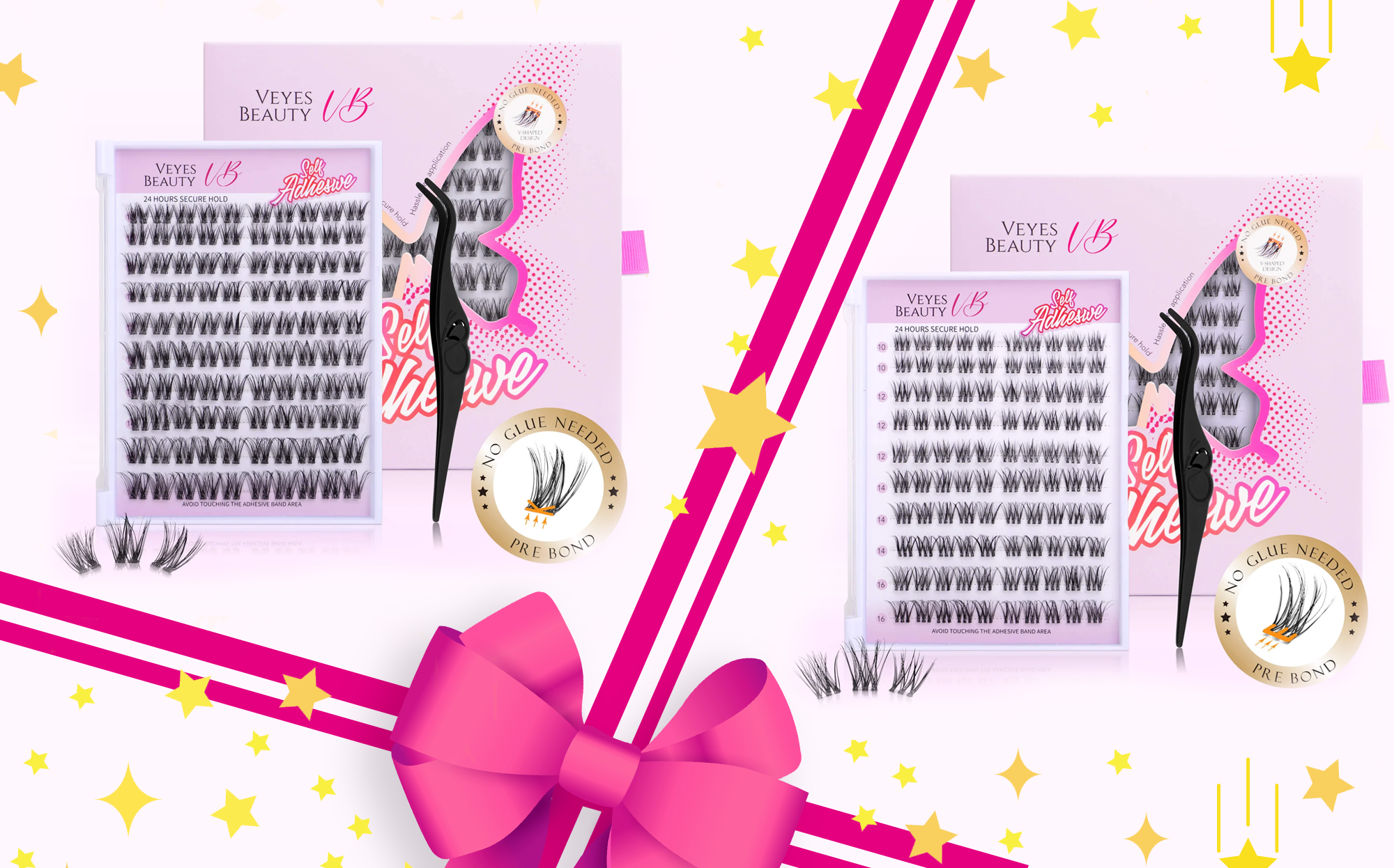 No Glue Needed—Get Charming Lashes with a Simple Pinch! The Ultimate FAQ for VEYESBEAUTY's Self-Adhesive Lashes