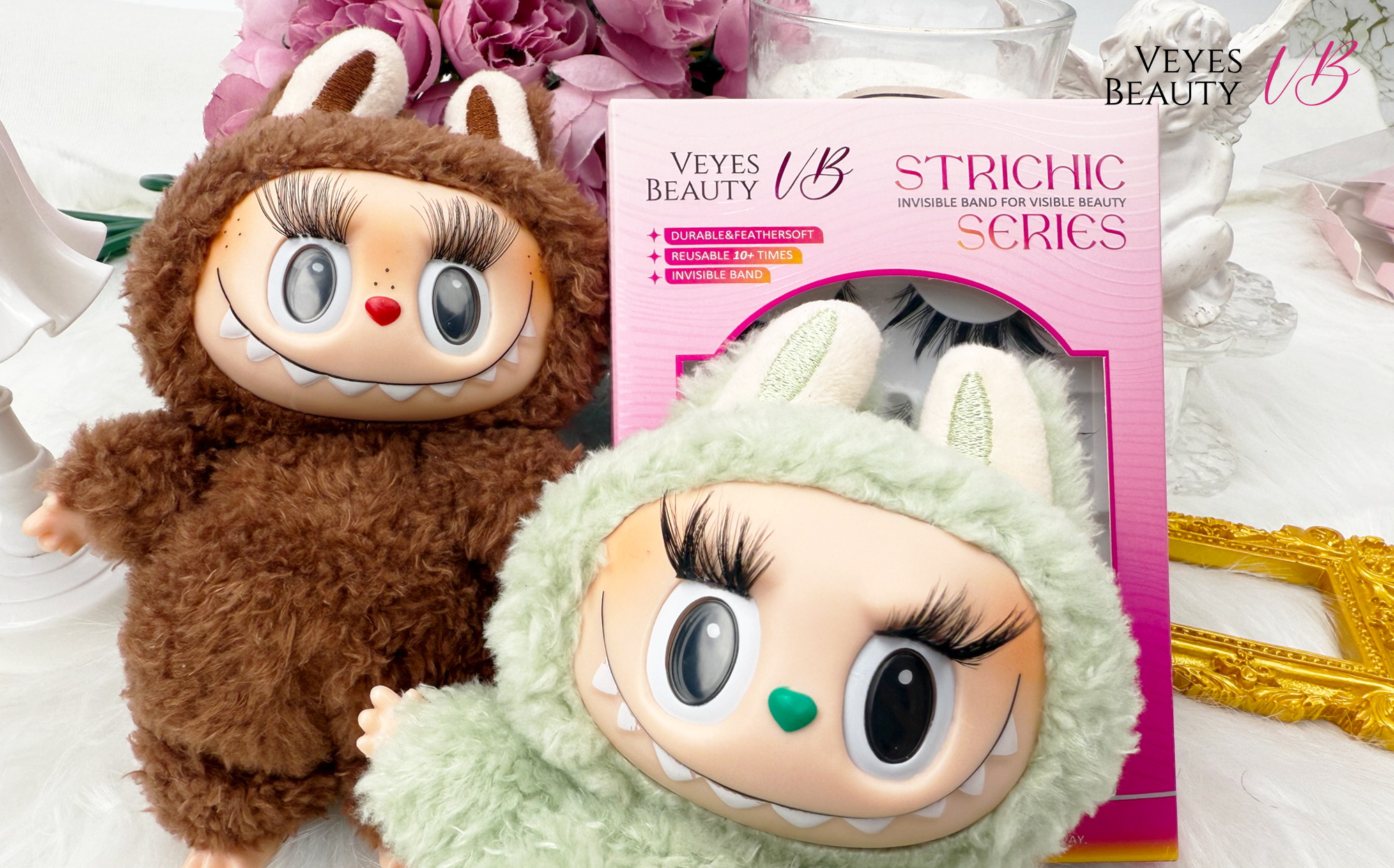Even Labubu Is Wearing Strip Lashes Now!
