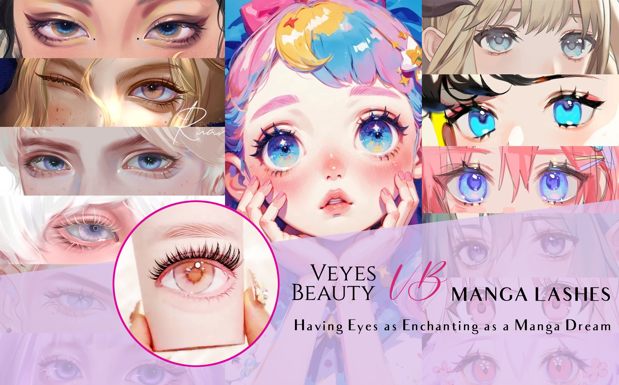 Unleash Your Inner Fairy with VEYESBEAUTY Manga Lashes: Transform Your Look in Seconds!