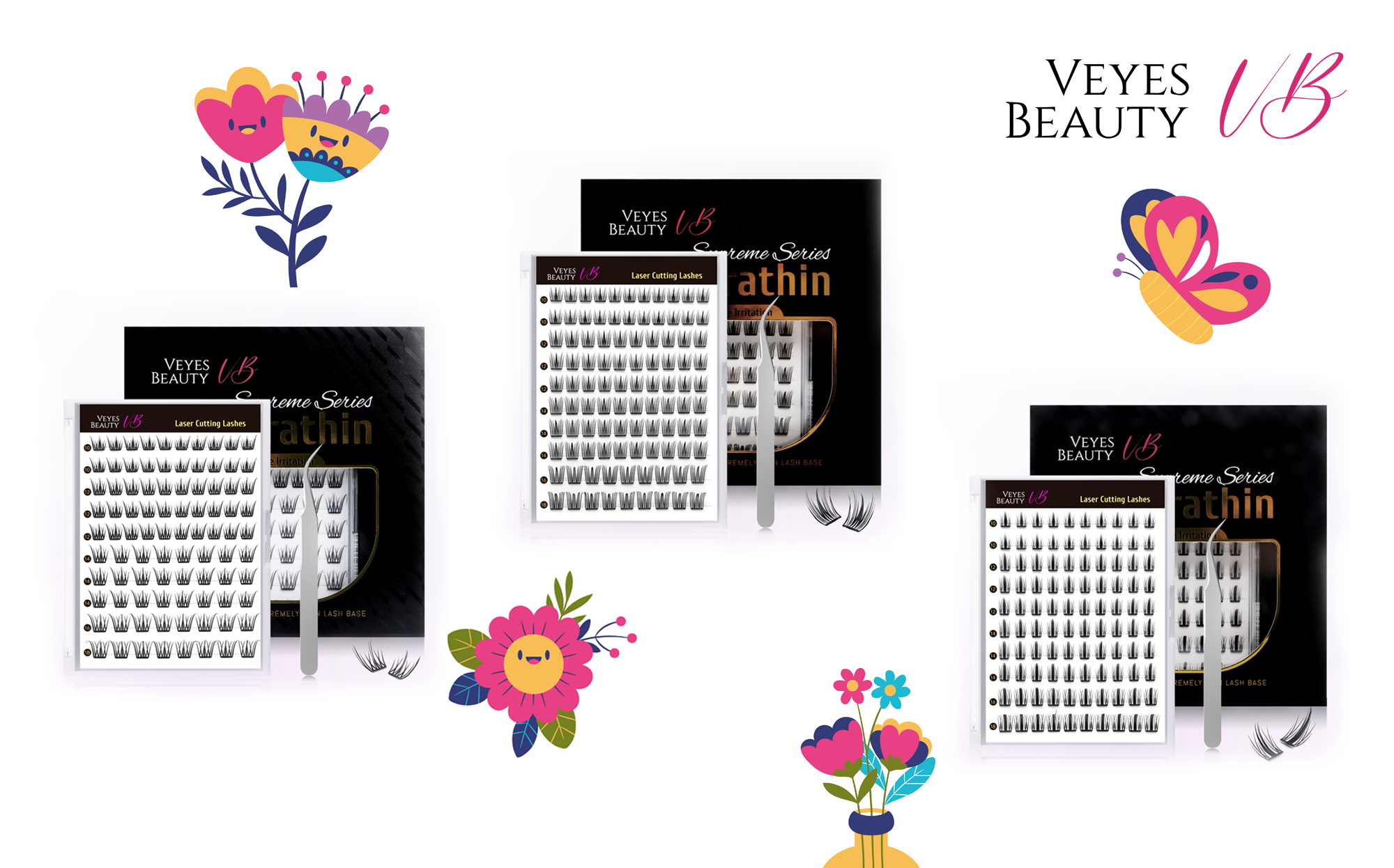 VEYESBEAUTY's New Collection is Coming! Experience THE WORLD'S FIRST Laser-cutting Lashes