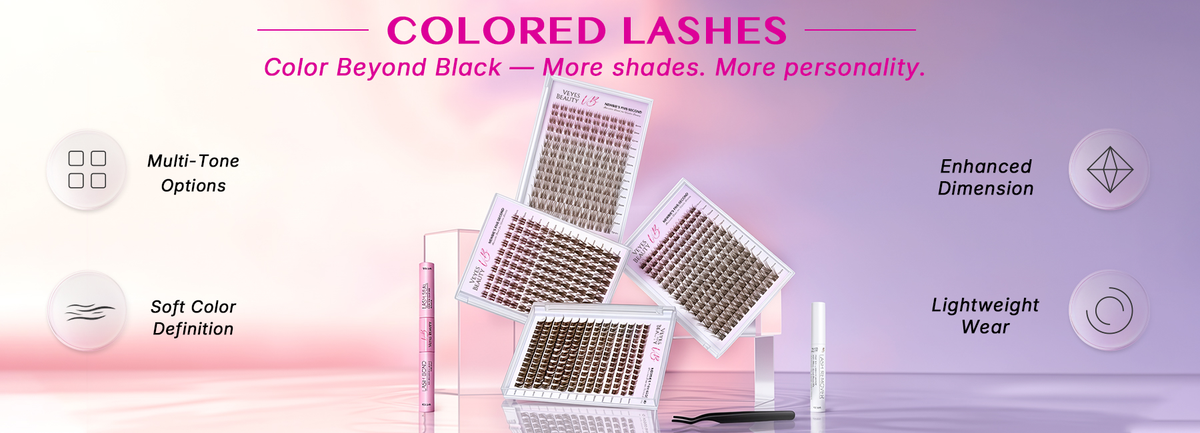 Colored Lashes