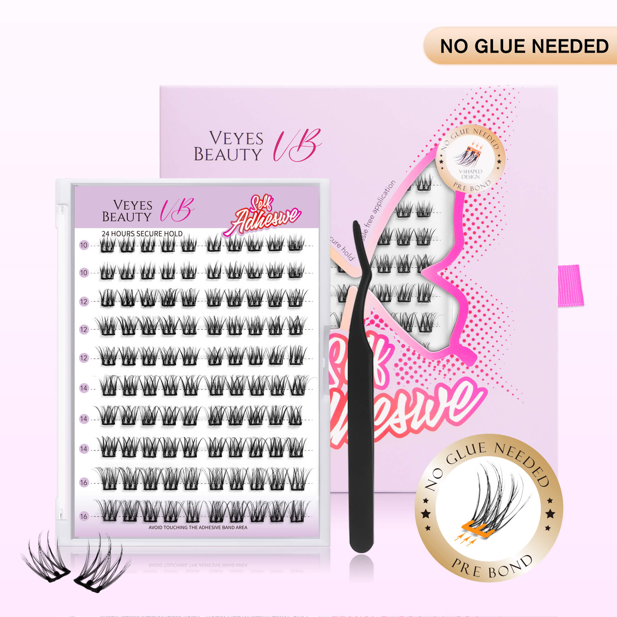 Self Adhesive Lashes Bundle (2 Items)