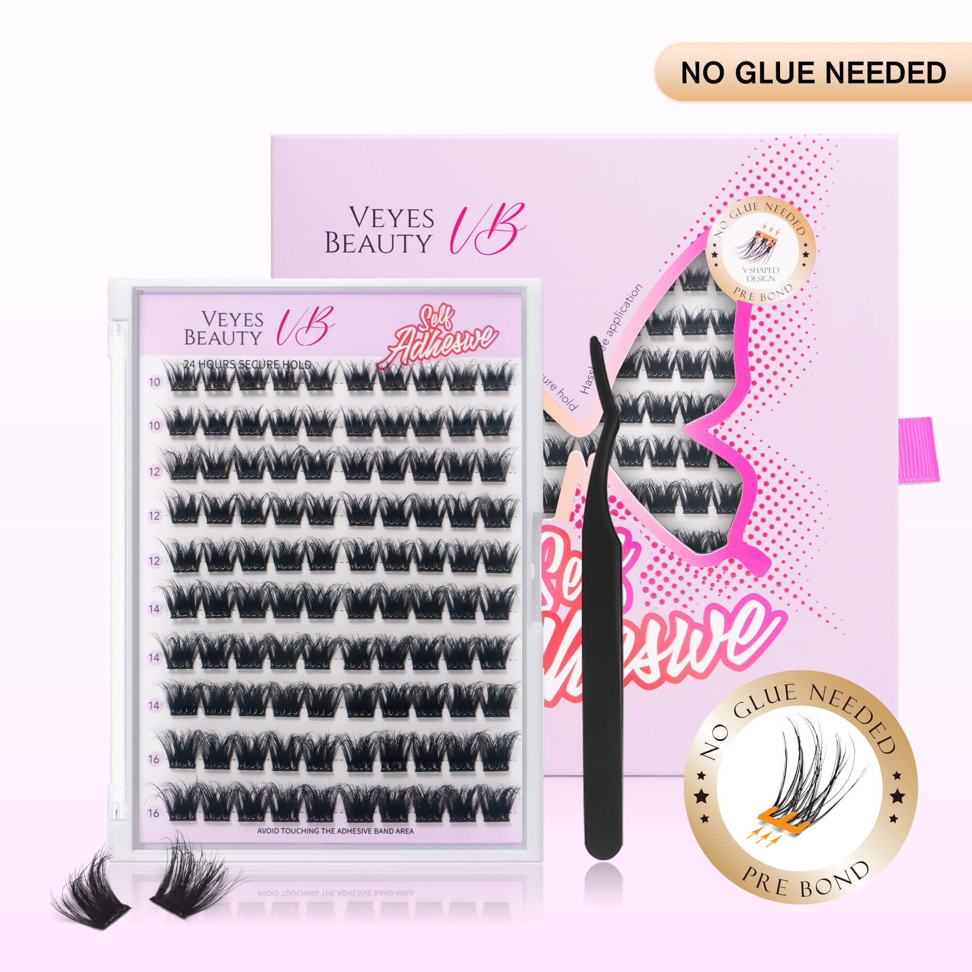 Self Adhesive Lashes Bundle (2 Items)