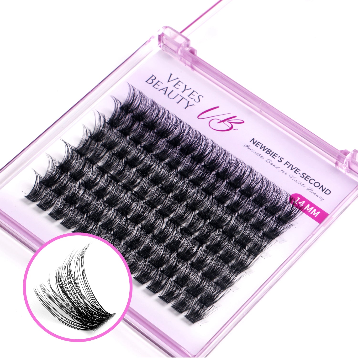 14mm Single Length BoldEye Cluster Lashes