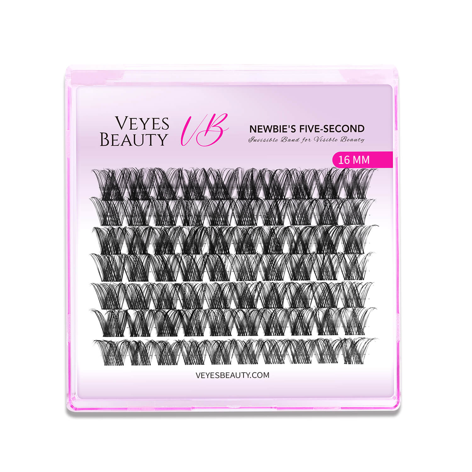 VeyesBeauty LuxeBold Single Length Lashes 16mm