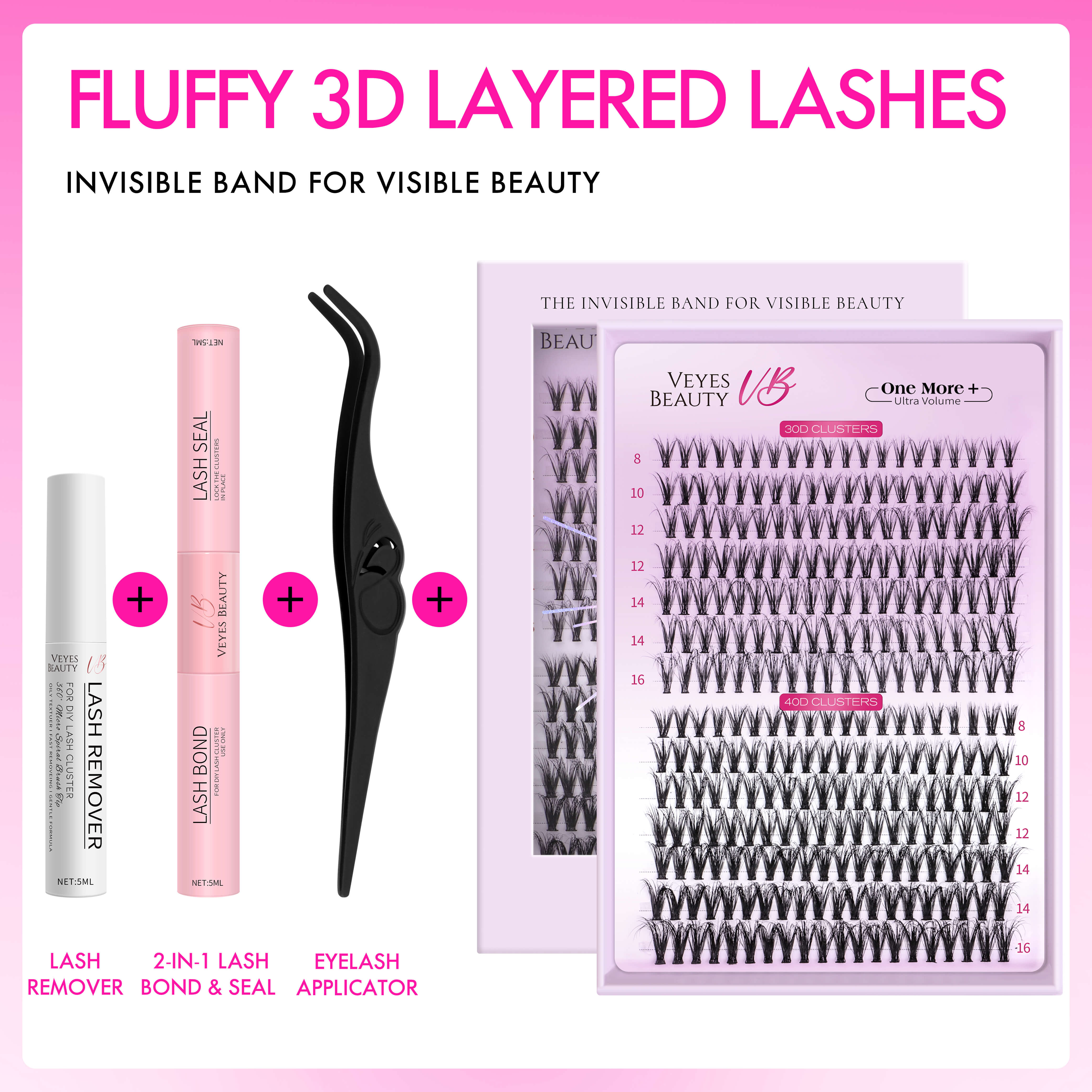 Fluffy UltraVolume Lashes - One More+™