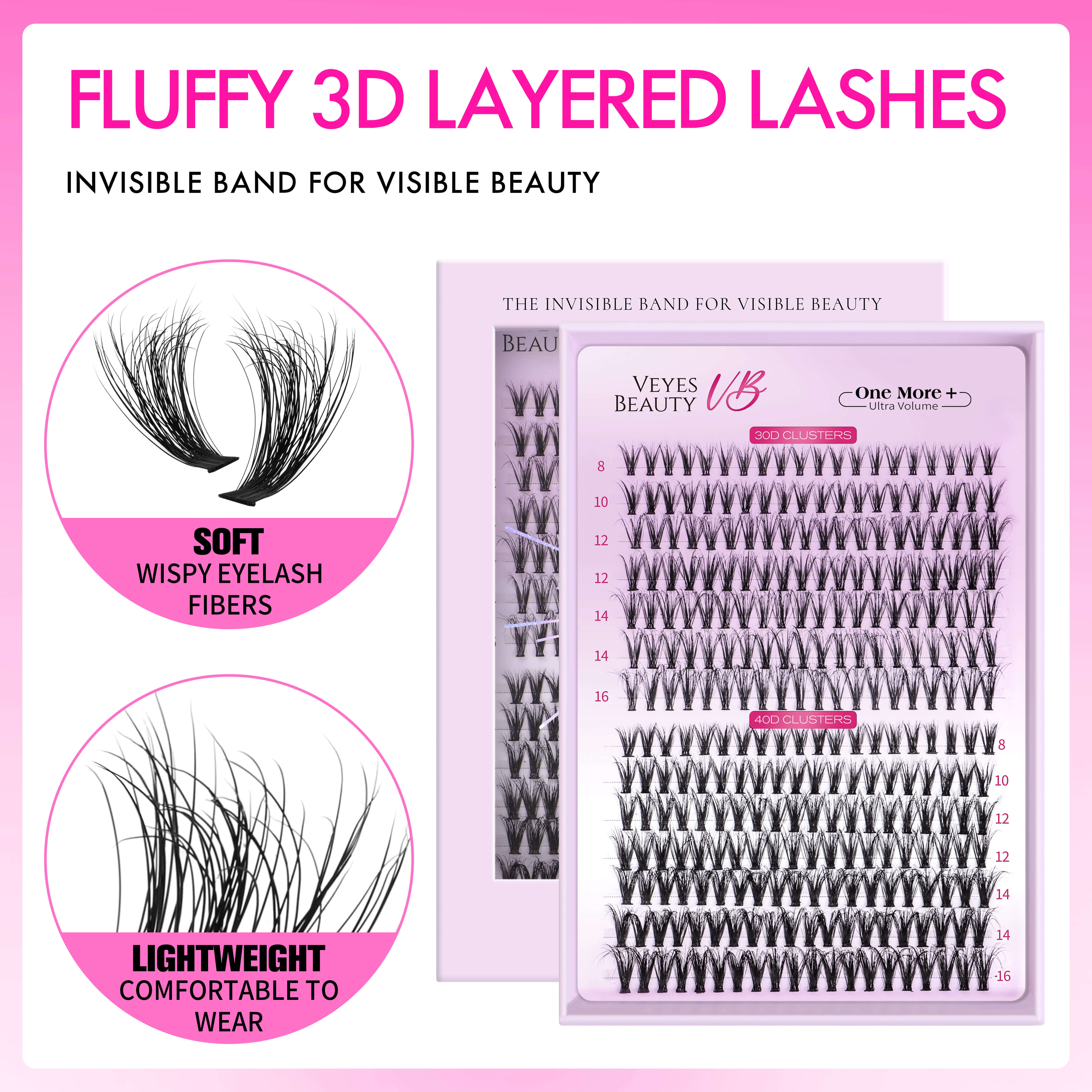 Fluffy UltraVolume Lashes - One More+™