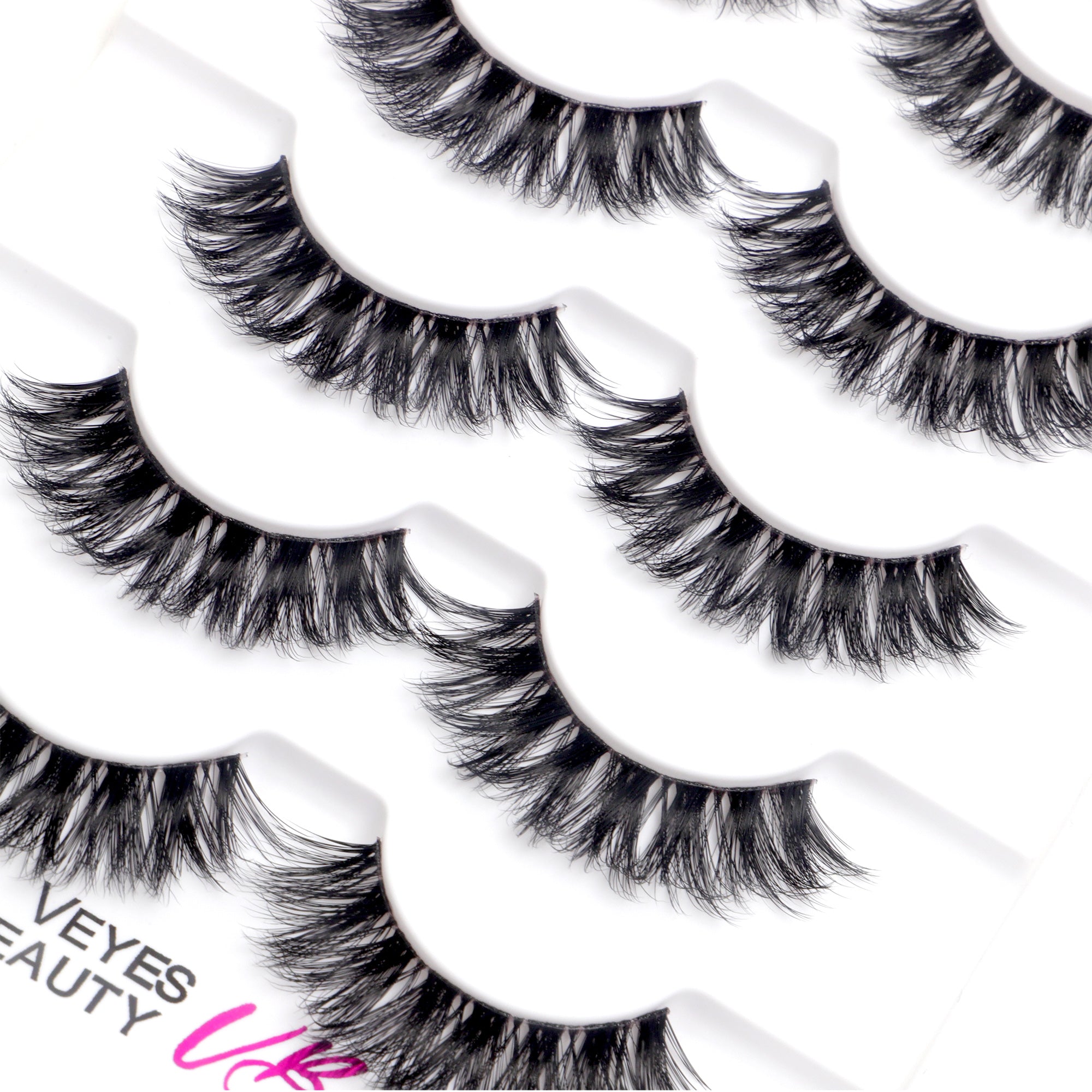 5 Pair of VeyesBeauty Starfall Strip Lashes