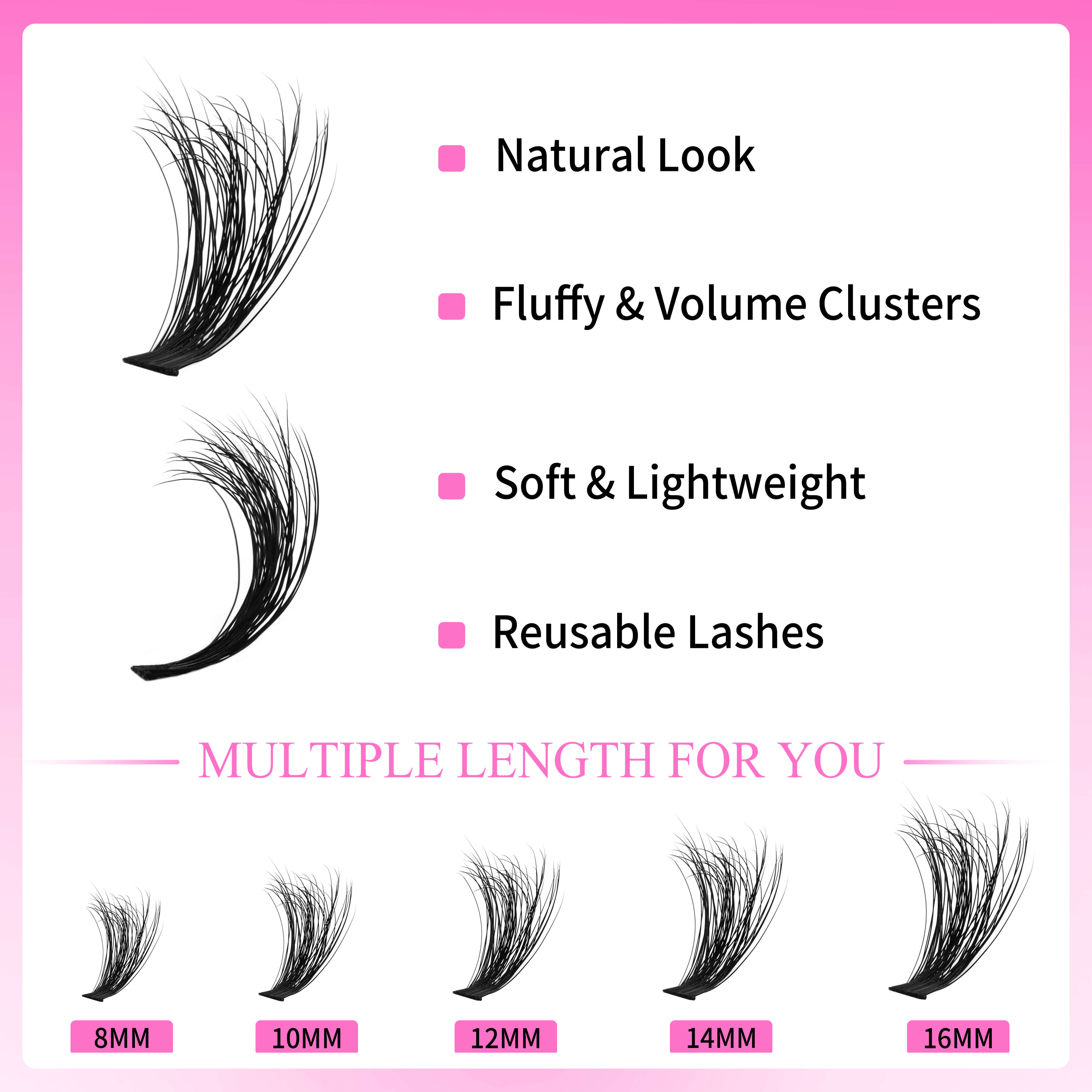 Fluffy UltraVolume Lashes - One More+™