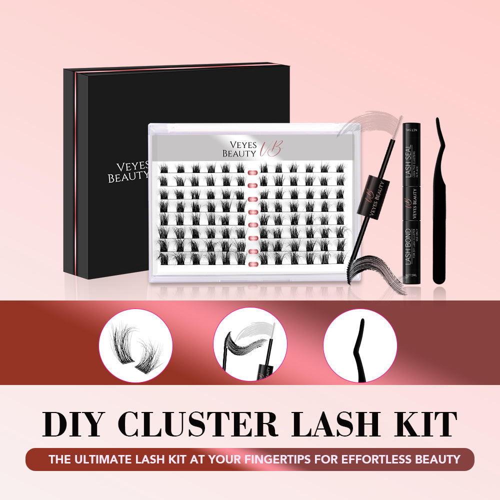 Fluffy+ Cluster Lash Kit