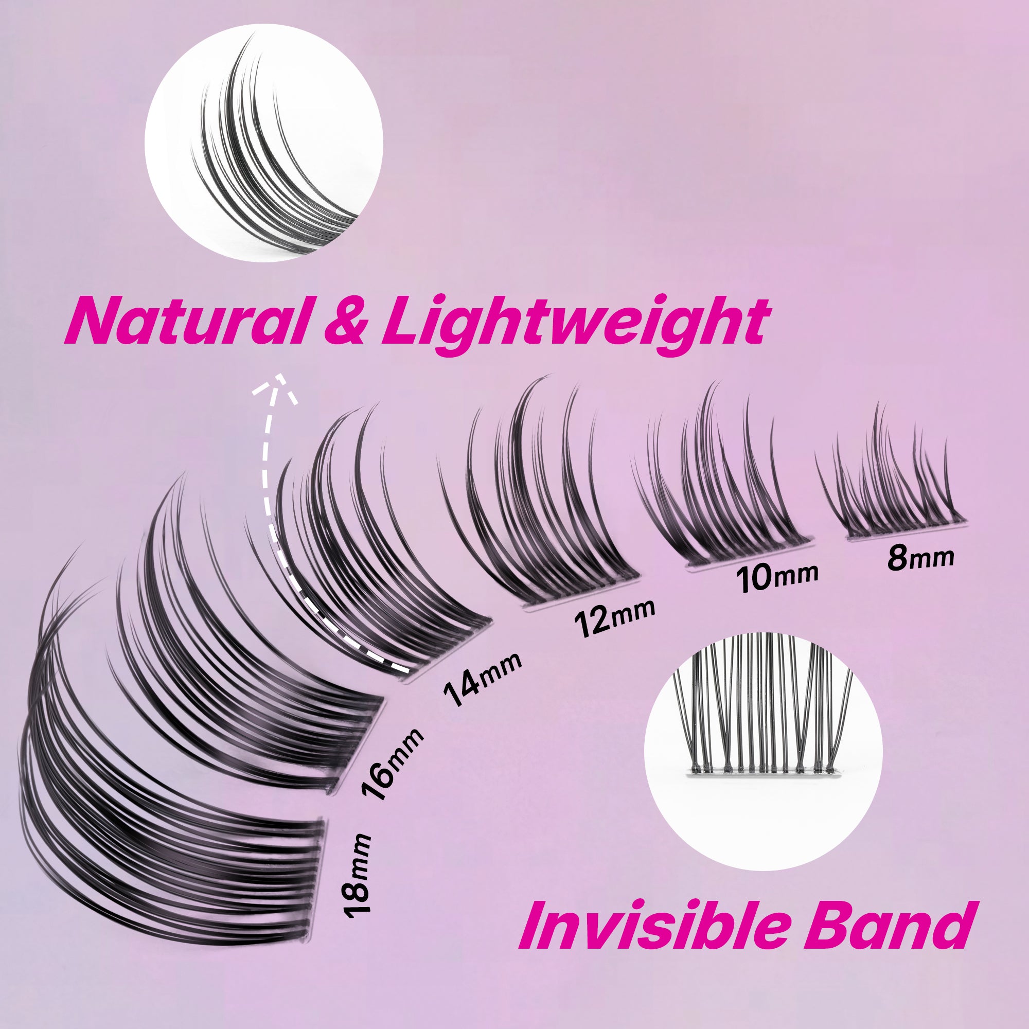 Details of VB Sweetie Cluster Lashes