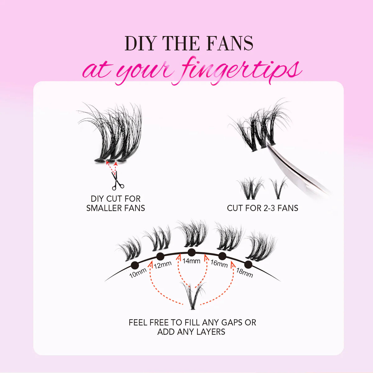 VB-Muse/Xtreme 3D Layered Fluffy UltraVolume Lashes - One More+