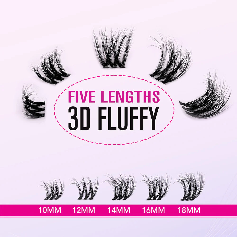 VB-Muse/Xtreme 3D Layered Fluffy UltraVolume Lashes - One More+