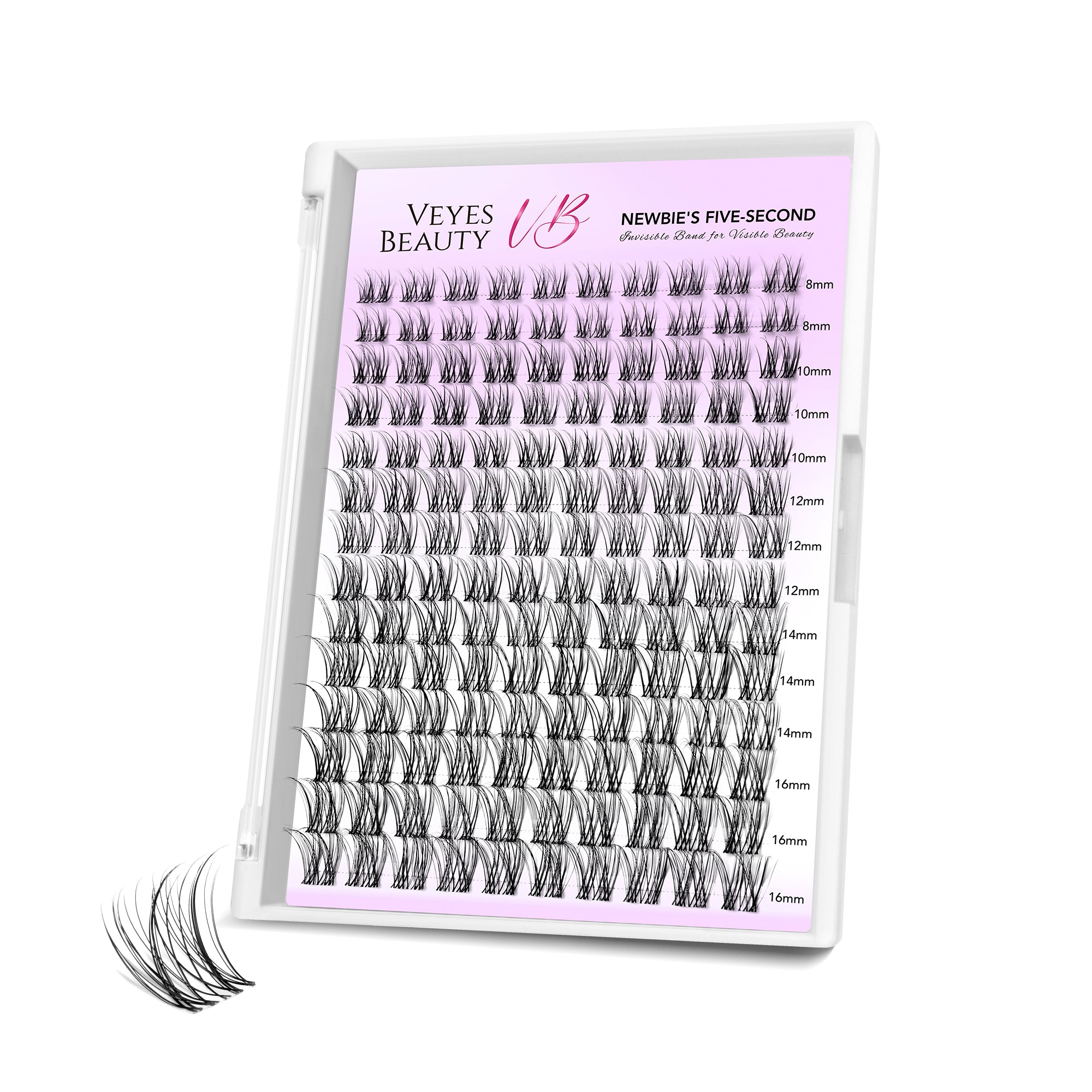 VeyesBeauty Aliva Cluster Lashes Tray