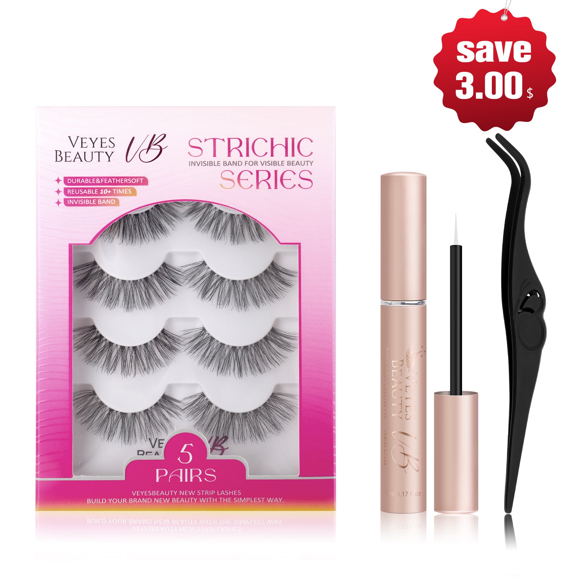 VeyesBeauty DREAMY Strip Lashes Kit