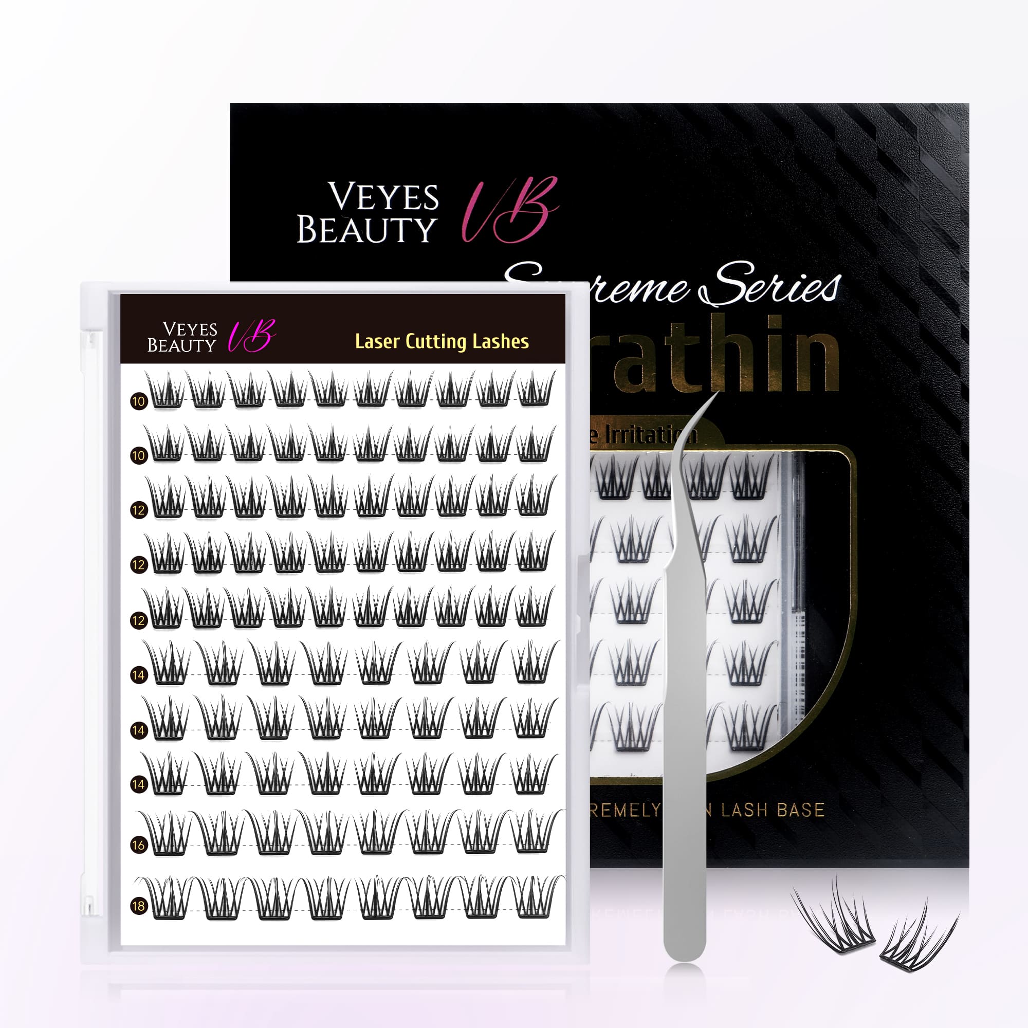 VeyesBeauty Lace Laser-cut Lashes Kit