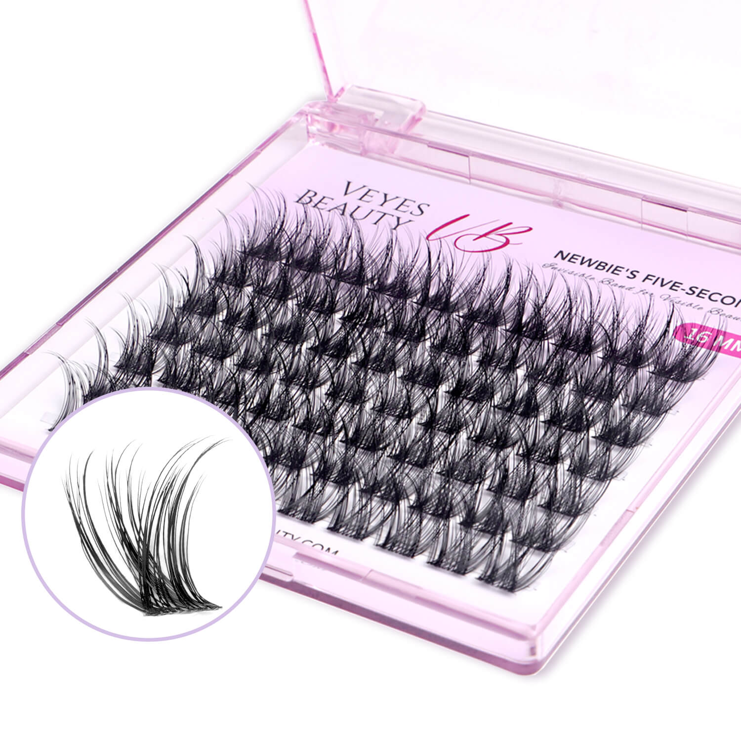 VeyesBeauty LuxeBold Single Length Lashes 16mm