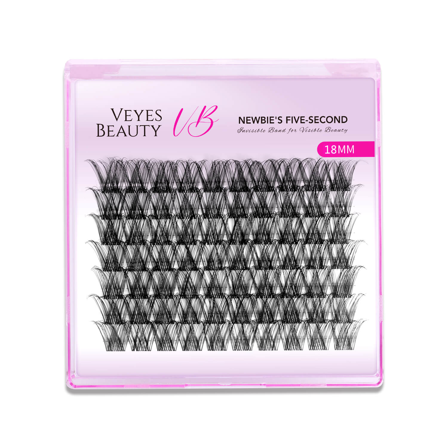 VeyesBeauty LuxeBold Single Length Lashes 18mm