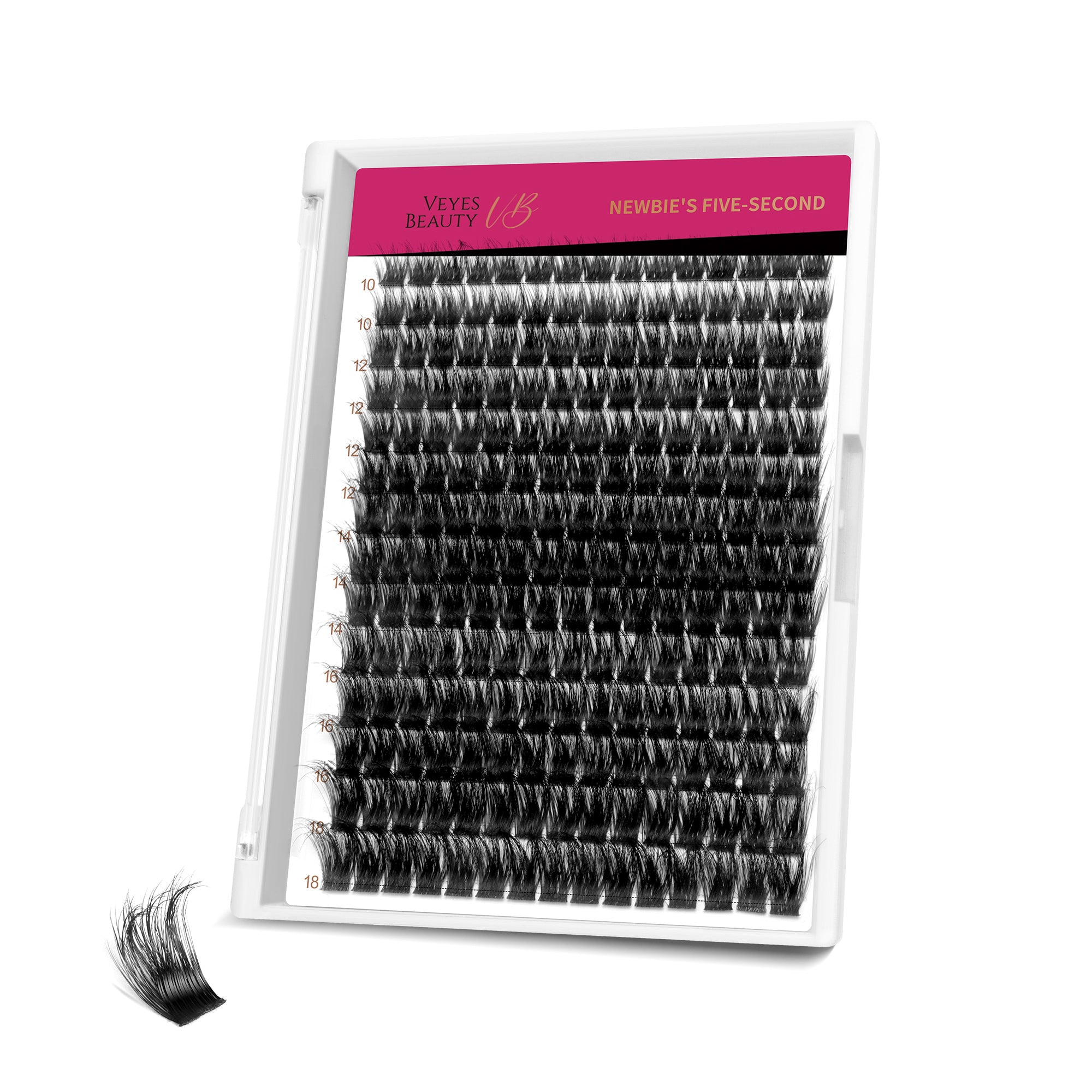 VeyesBeauty Xtreme Cluster Lashes Tray