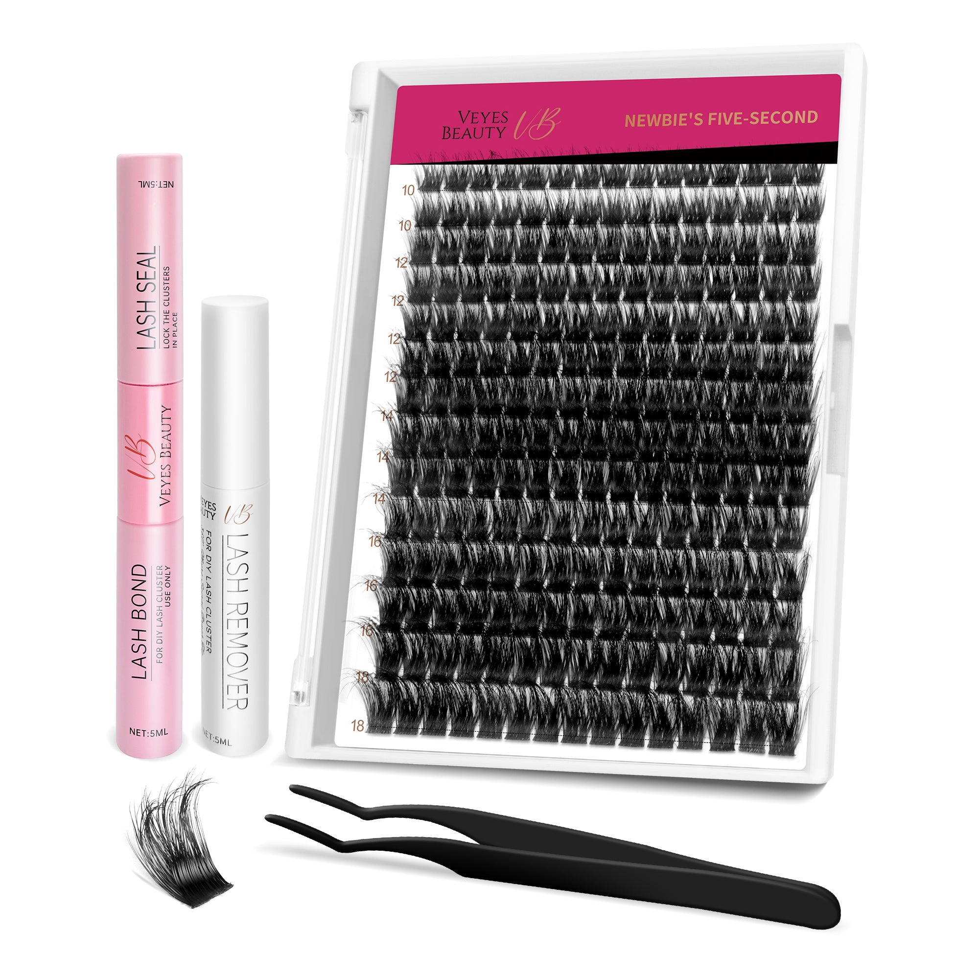 VeyesBeauty Xtreme Cluster Lashes kit