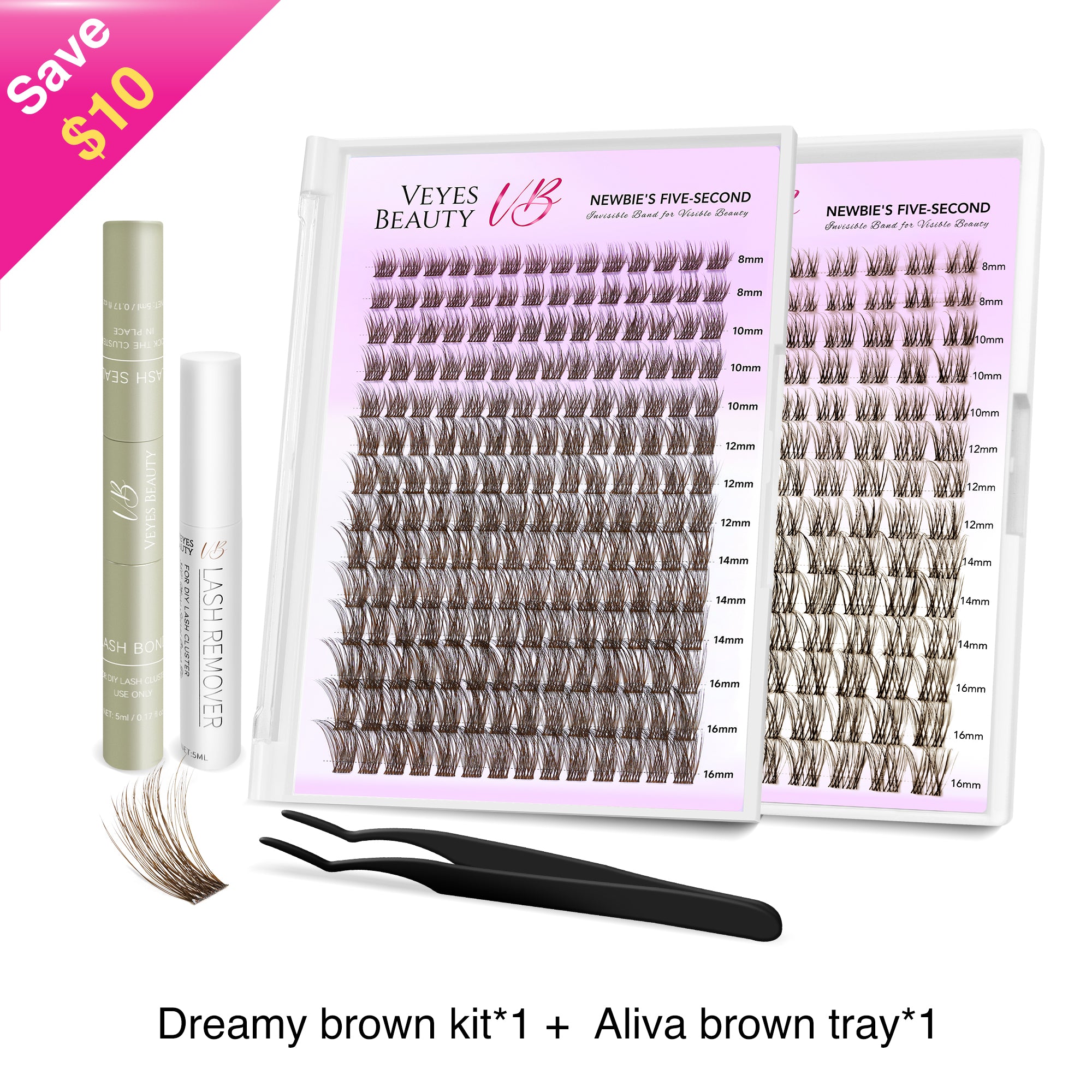 Weekly Hot Seller Bundle - Dreamy-Brown/Aliva-Brown