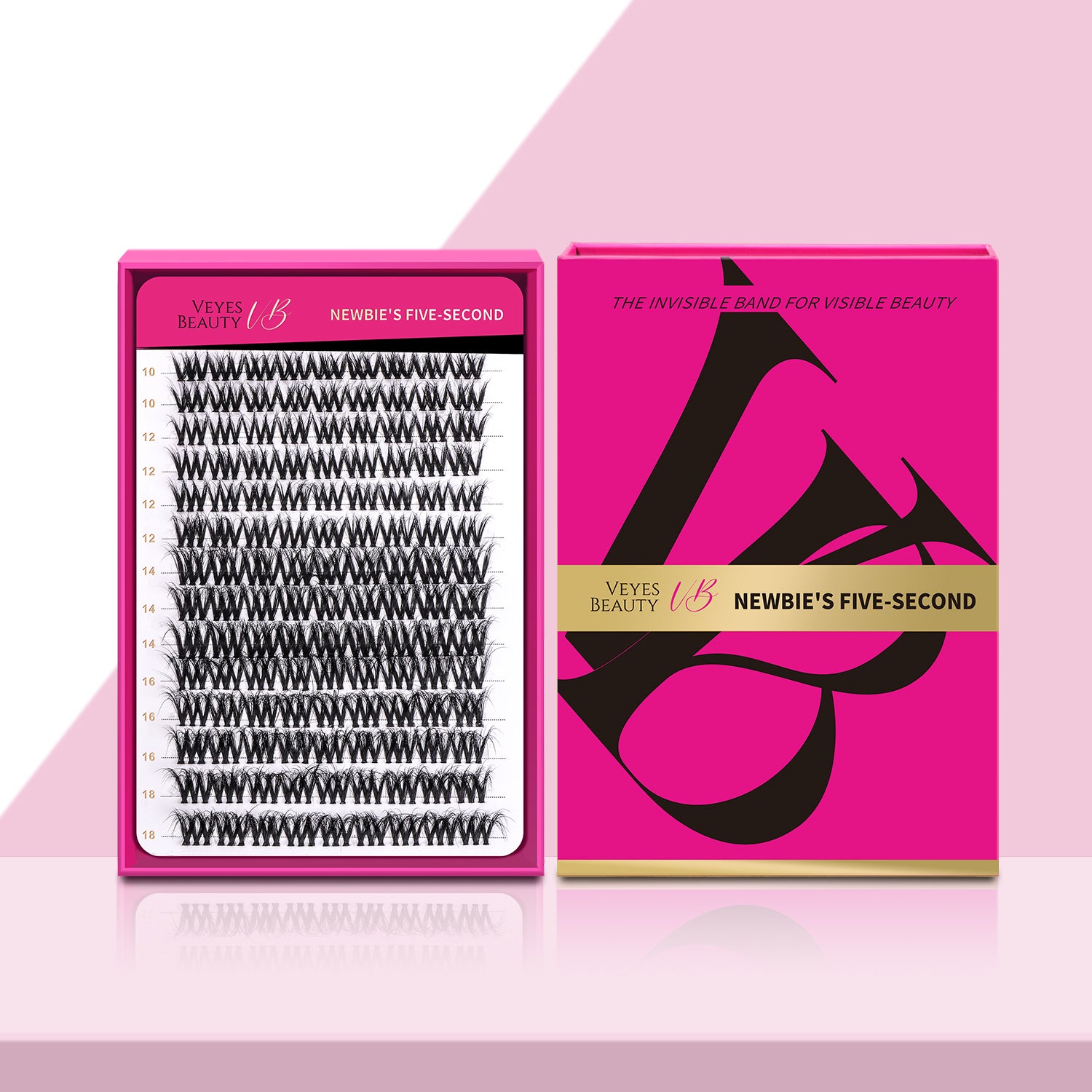 Fluffy - Newbie's Five-Second™ - Invisible Band™ Lashes