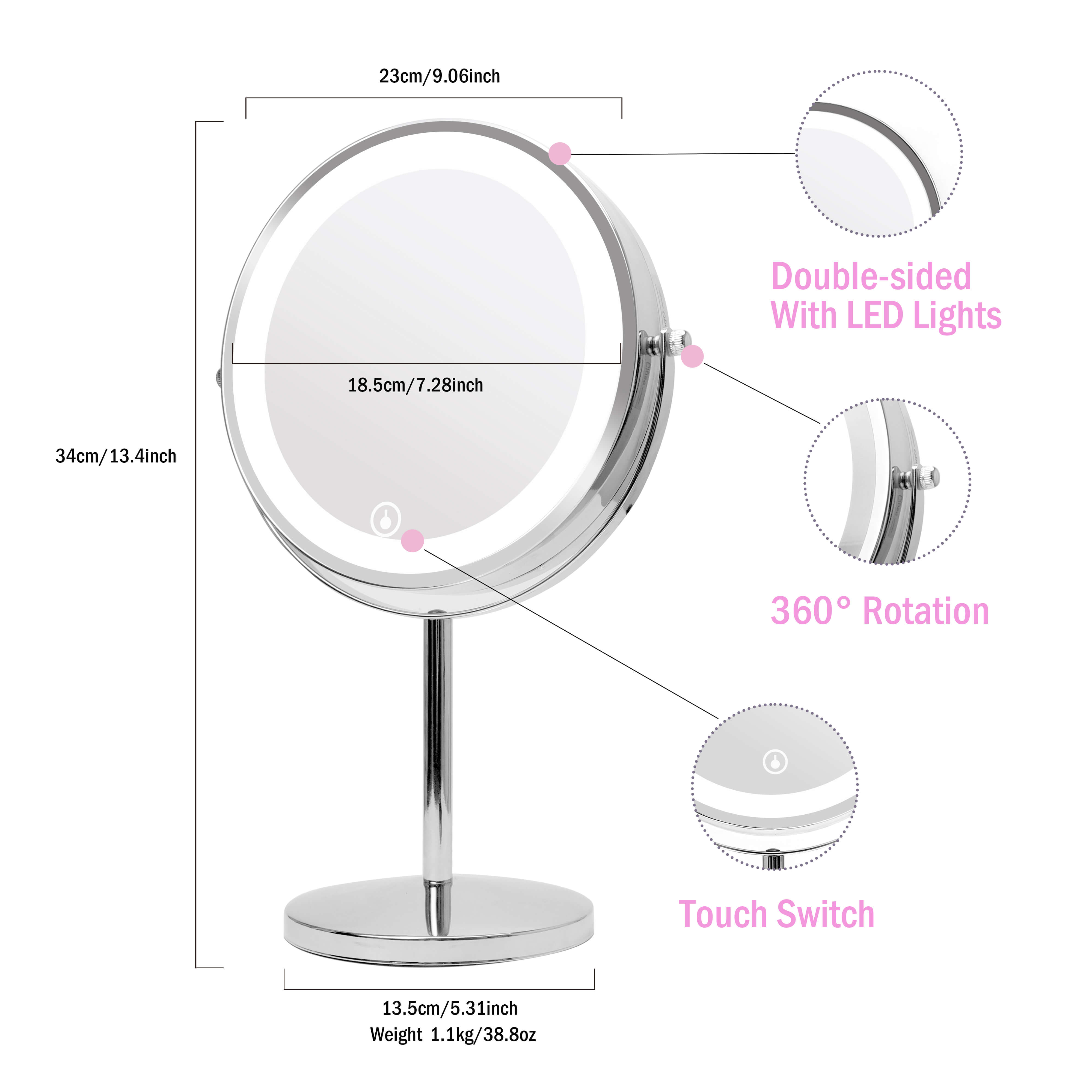 LED Makeup Mirror