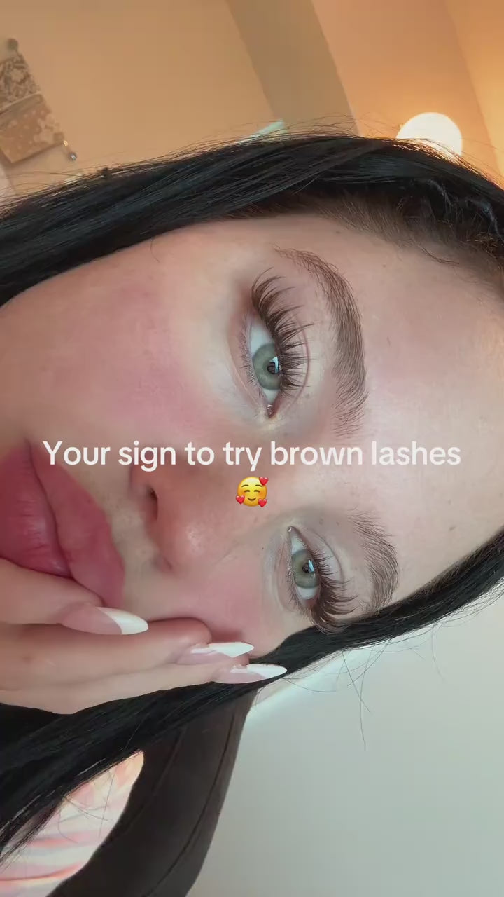 Video showcasing Manga Brown being worn by collaborating influencers