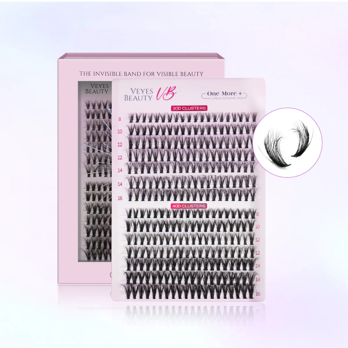 VB-Muse/Xtreme 3D Layered Fluffy UltraVolume Lashes - One More+