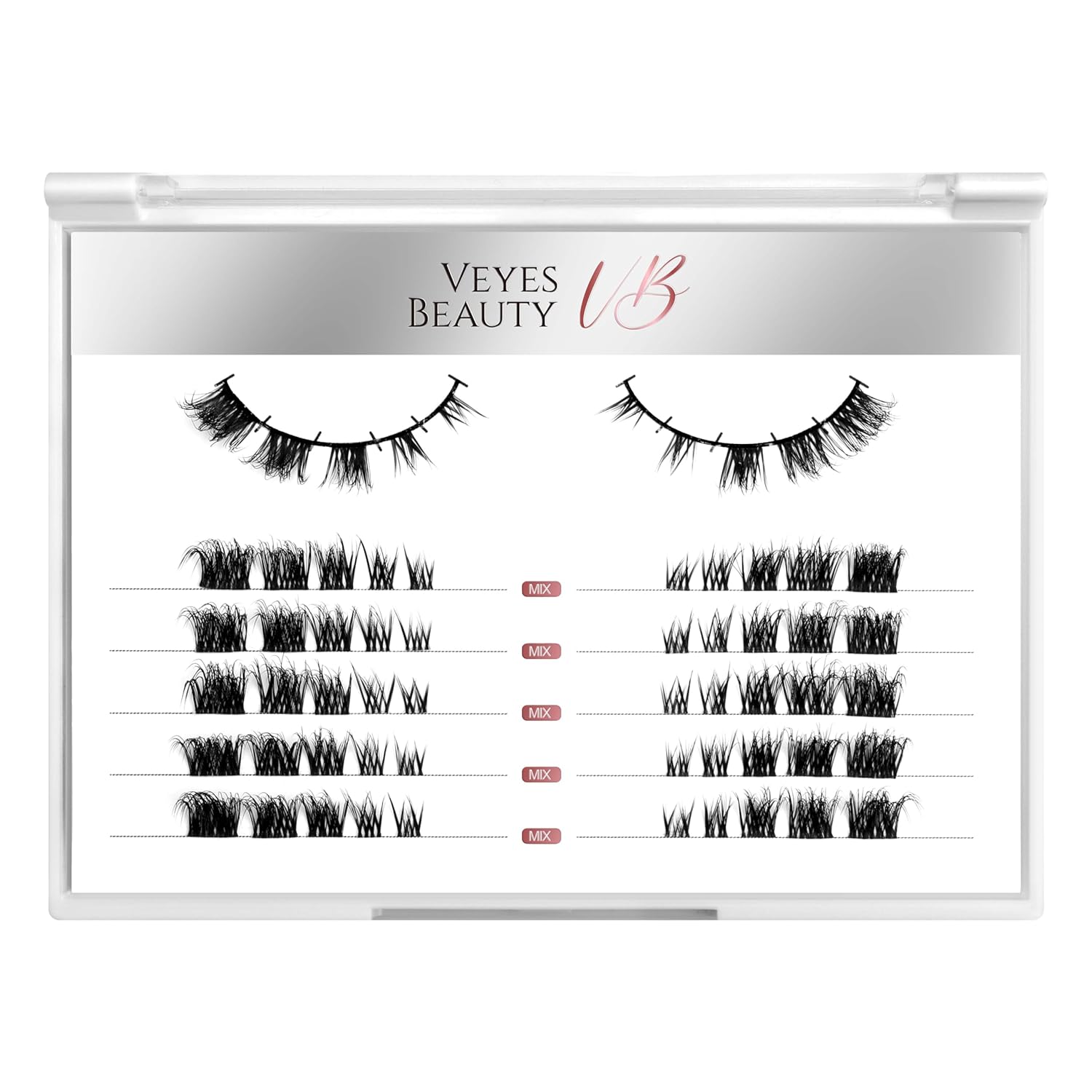 VB-Muse/Xtreme 3D Layered Fluffy UltraVolume Lashes - One More+